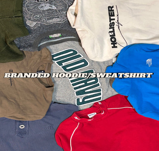 HOODIE/SWEATSHIRT BRANDED MAN - 3O PCS